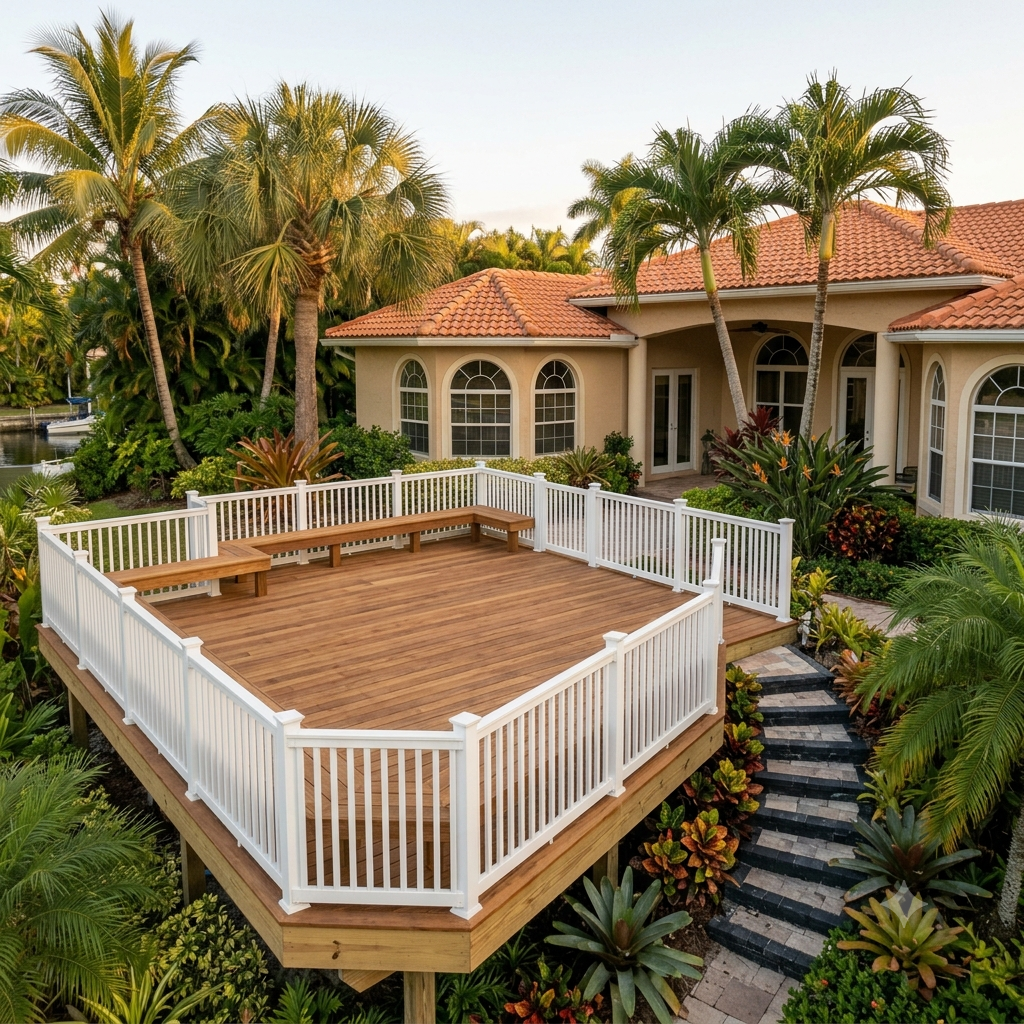 Elevated deck builders in Key Biscayne, Miami